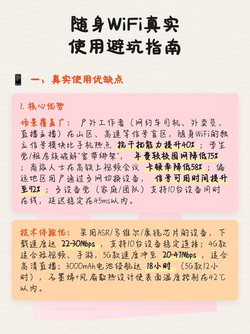 随身wifi真实使用避坑指南 作为一个在通信行业摸爬滚打多年的从业者