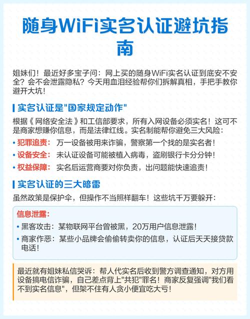 随身wifi实名认证避坑指南