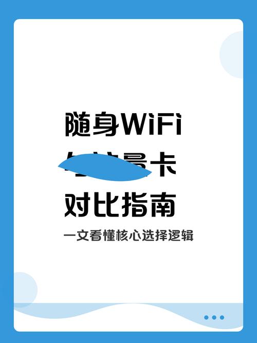随身wifi与流量卡对比指南