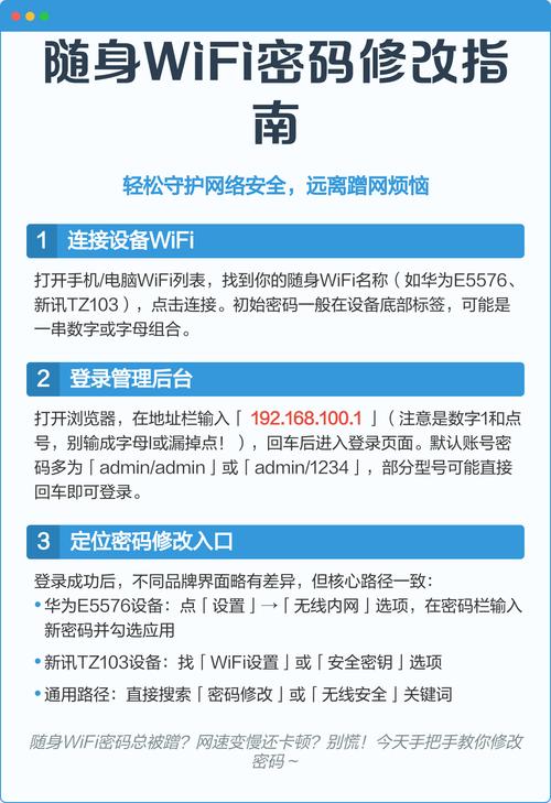 随身wifi密码修改指南